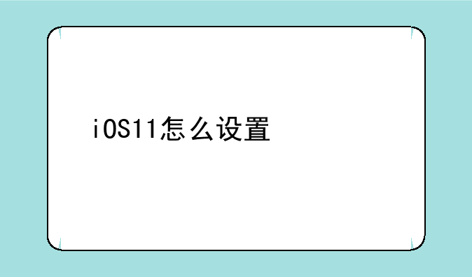 iOS11怎么设置信任软件