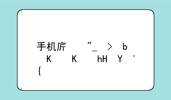 手机序列号是什么意思？