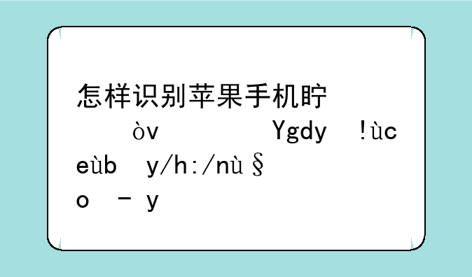 怎样识别苹果手机真假？避坑指南助你轻松购机